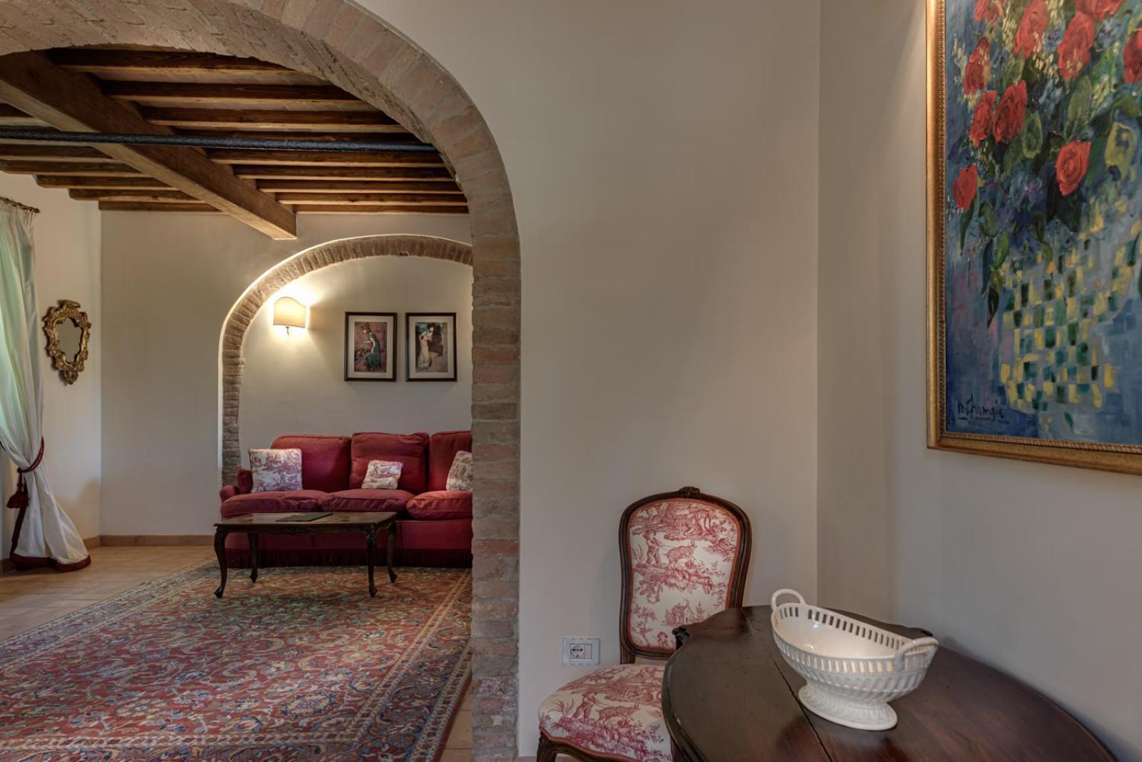Villa Il Castagno Wine & Resort Siena Buitenkant foto