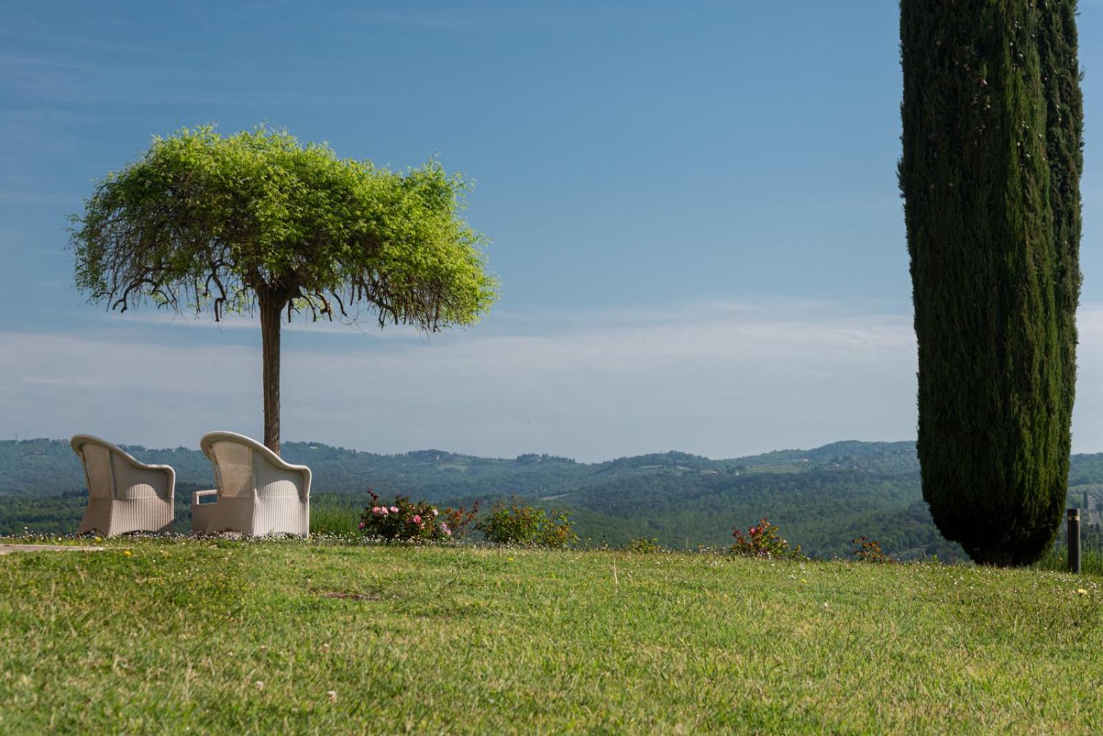 Villa Il Castagno Wine & Resort Siena Buitenkant foto